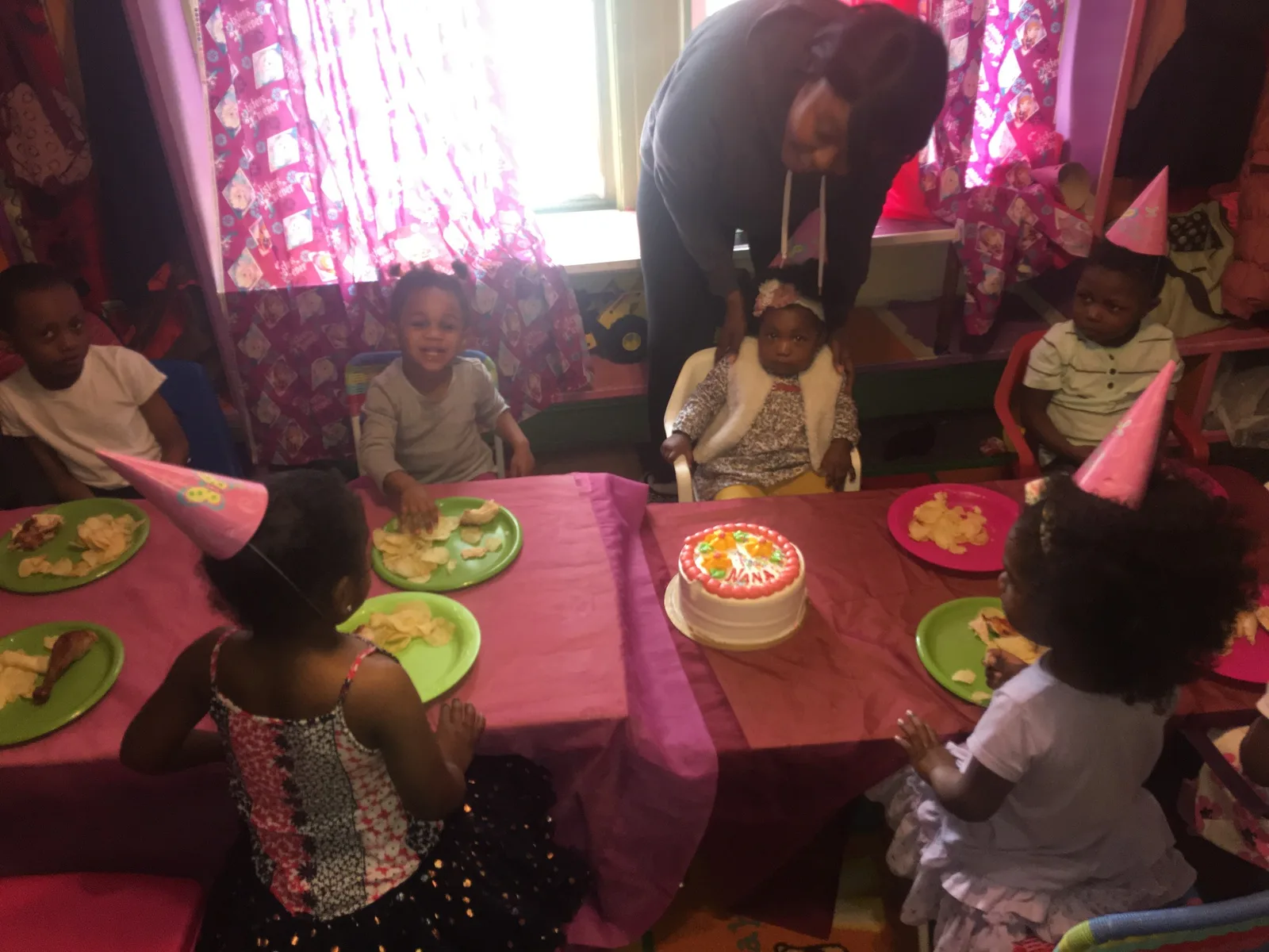 Birthday celebration table